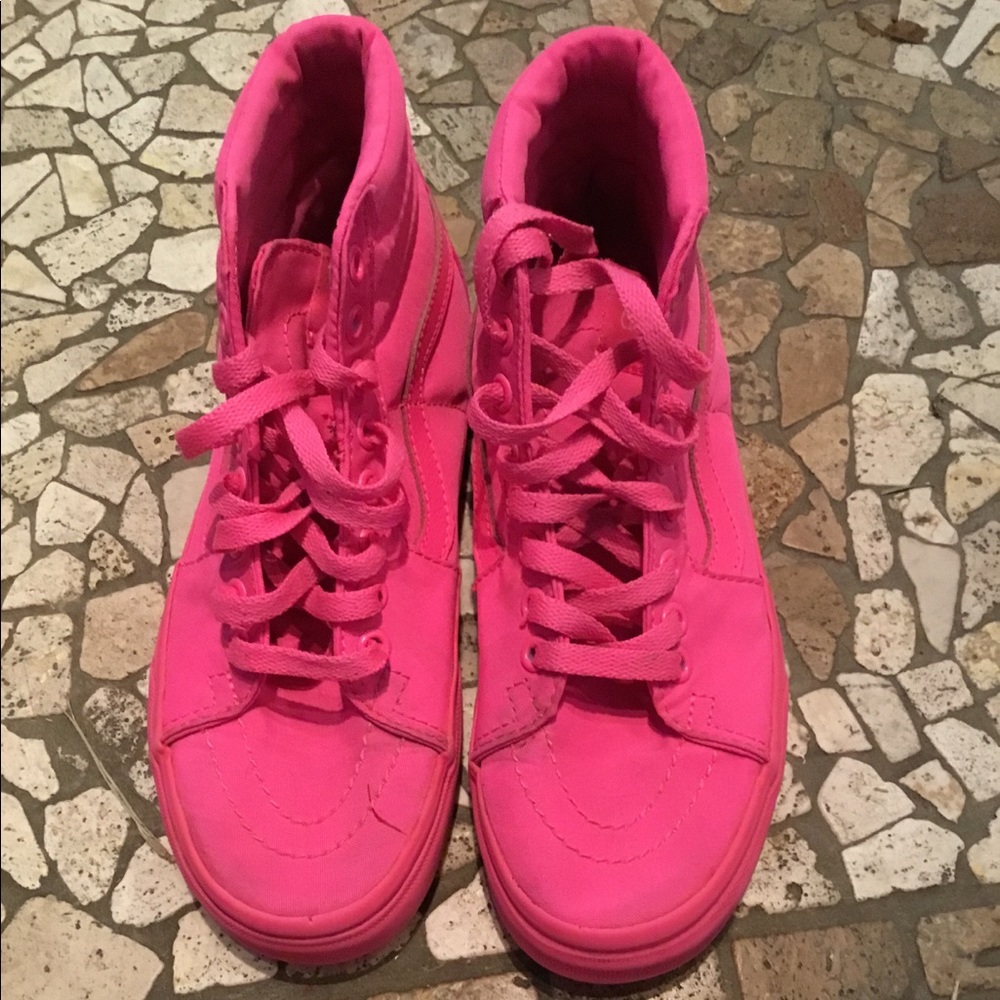 Vans high top size 4